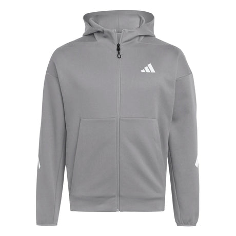 adidas Men's Z.N.E. Full-Zip Hooded Track Jacket Mens Apparel Jackets & Vests