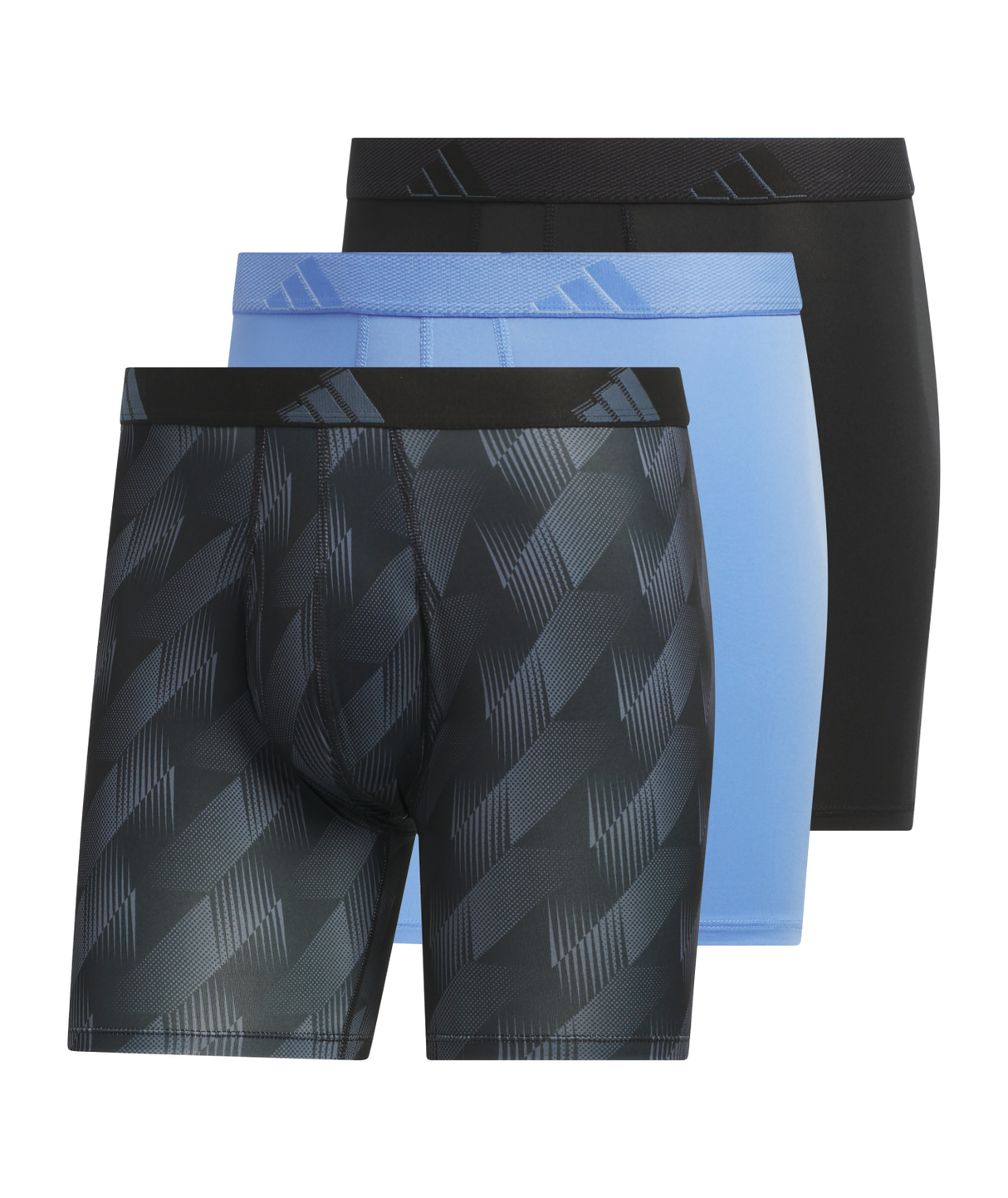 adidas Men's Microfiber 3-Pack Boxer Brief-1