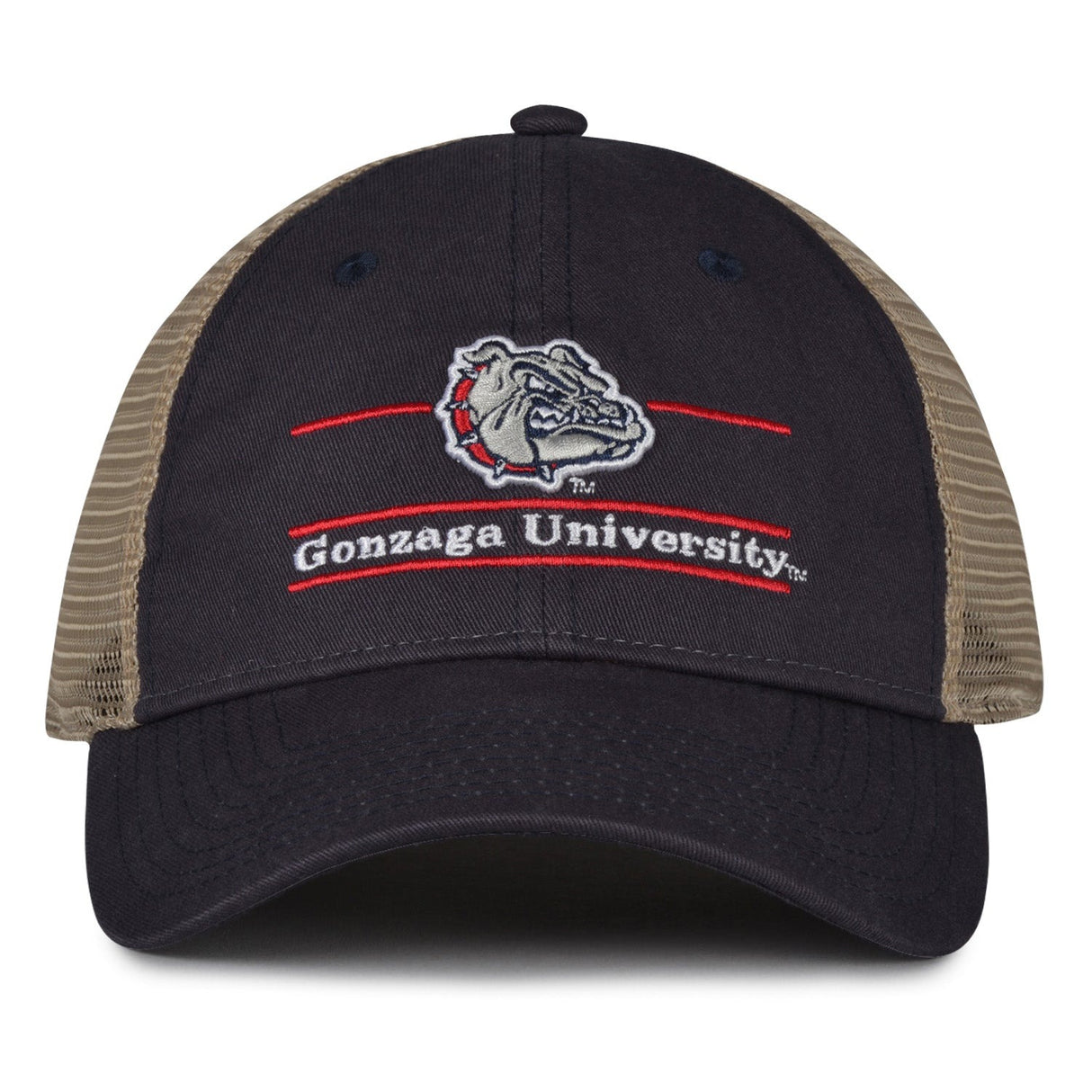 The Game Headwear Gonzaga Split Bar Trucker Hat