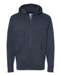 Independent Trading Co. Men's Midweight Full-Zip Hooded Sweatshirt Mens Apparel Jackets & Vests