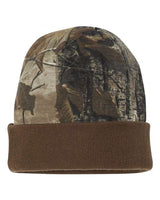 AKati 12" Licensed Camo Cuffed Beanie Unisex Accessories Hats & Caps