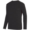 Augusta Men's Shadow Tonal Heather Long Sleeve Tee