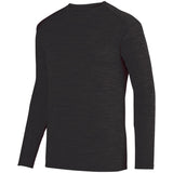 Augusta Men's Shadow Tonal Heather Long Sleeve Tee