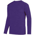 Augusta Men's Shadow Tonal Heather Long Sleeve Tee