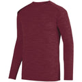 Augusta Men's Shadow Tonal Heather Long Sleeve Tee