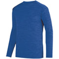 Augusta Men's Shadow Tonal Heather Long Sleeve Tee
