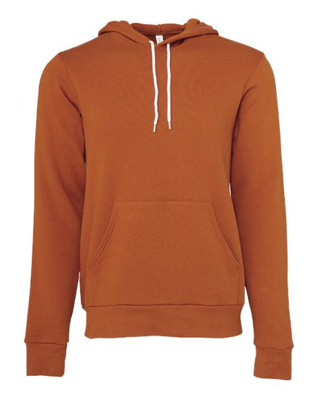 BELLA + CANVAS Sponge Fleece Hoodie Mens Apparel Sweatshirts & Fleece