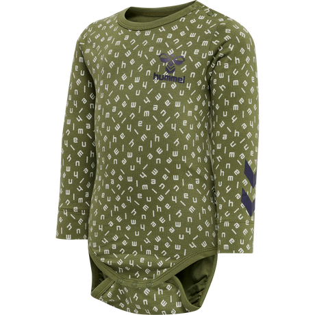 Hummel Infant and Toddler Connor Long Sleeve Bodysuit 214093-1