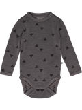 Hummel Infant and Toddler Mini Wool Long Sleeve Bodysuit 229428-1