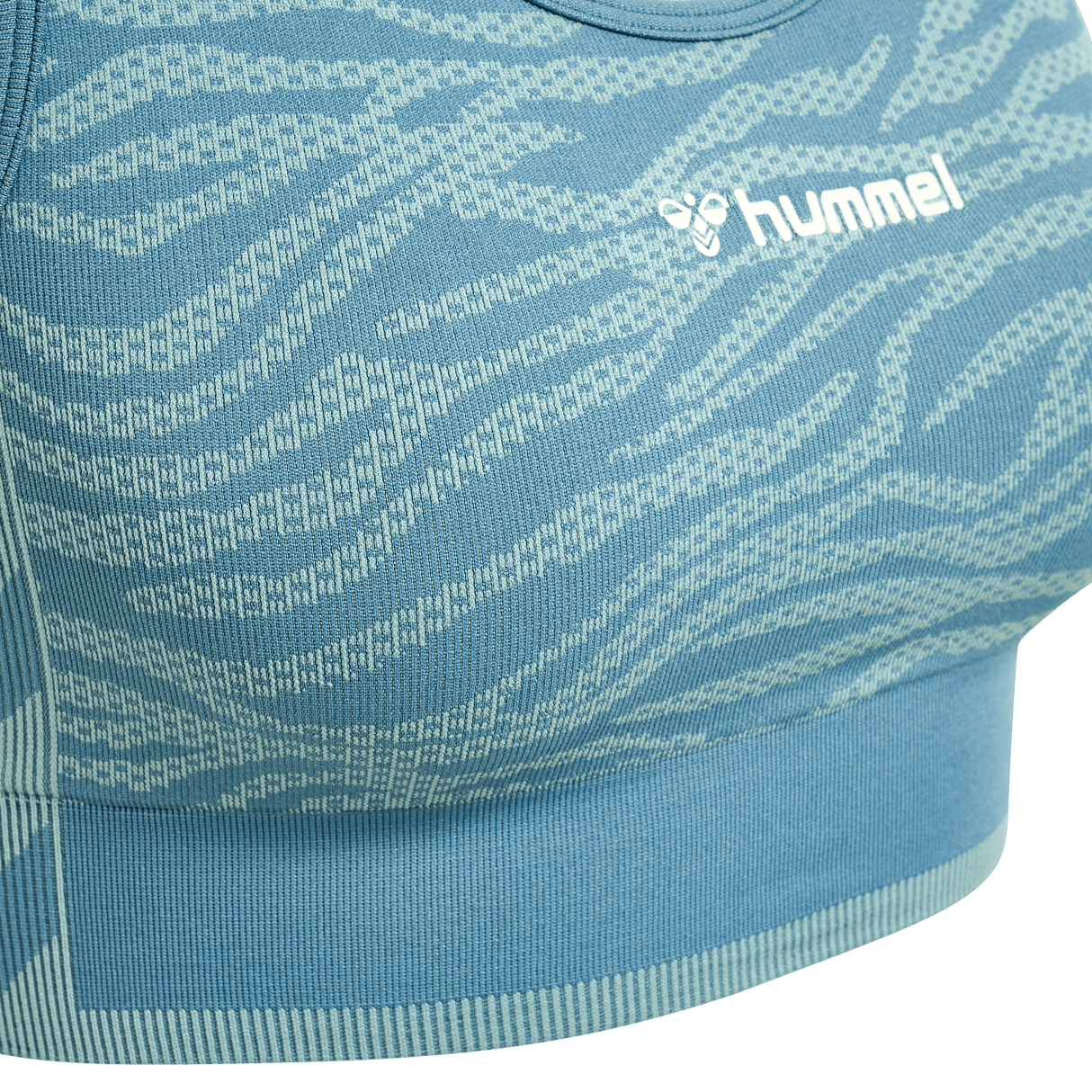 Hummel Women's Mt Saga Seamless Sports Bra Top 215715-3