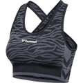 Hummel Women's Mt Saga Seamless Sports Bra Top 215715-1