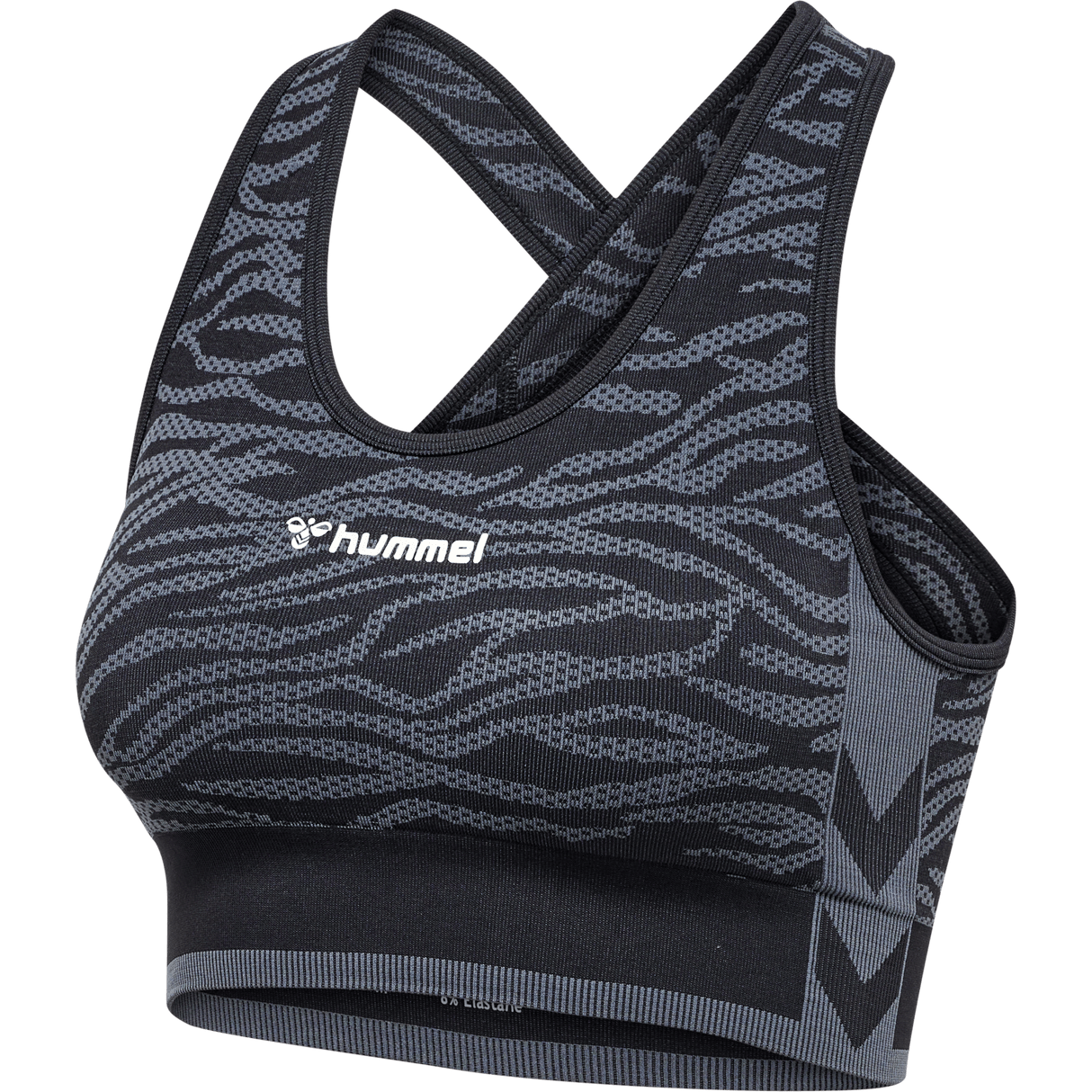 Hummel Women's Mt Saga Seamless Sports Bra Top 215715-1