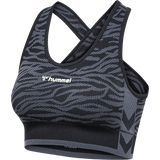 Hummel Women's Mt Saga Seamless Sports Bra Top 215715-1