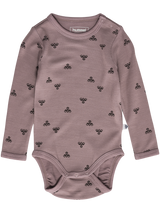 Hummel Infant and Toddler Mini Wool Long Sleeve Bodysuit 229428-1