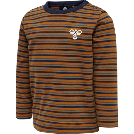 Hummel Infant and Toddler Silver Stripe Long Sleeve T-Shirt 212687-1