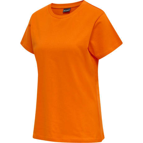 Hummel Women's Red Heavy Short Sleeve T-Shirt 215124-1