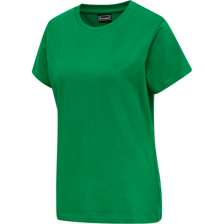 Hummel Women's Red Heavy Short Sleeve T-Shirt 215124-1