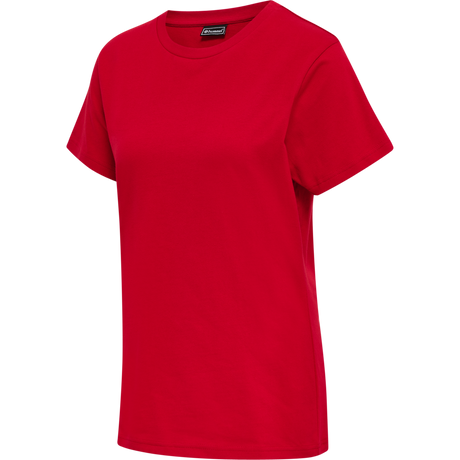 Hummel Women's Red Heavy Short Sleeve T-Shirt 215124-1