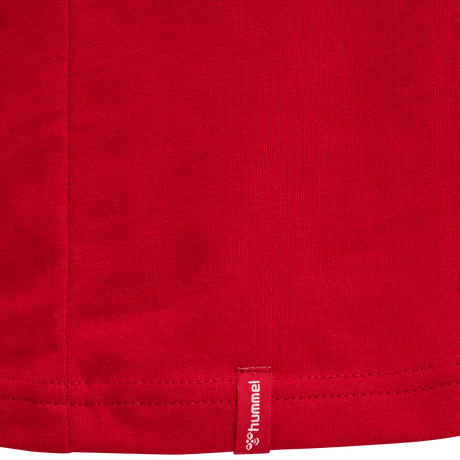 Hummel Women's Red Heavy Short Sleeve T-Shirt 215124-3