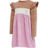 Hummel Infant and Toddler Girl's Jamila Long Sleeve Dress 214062-1