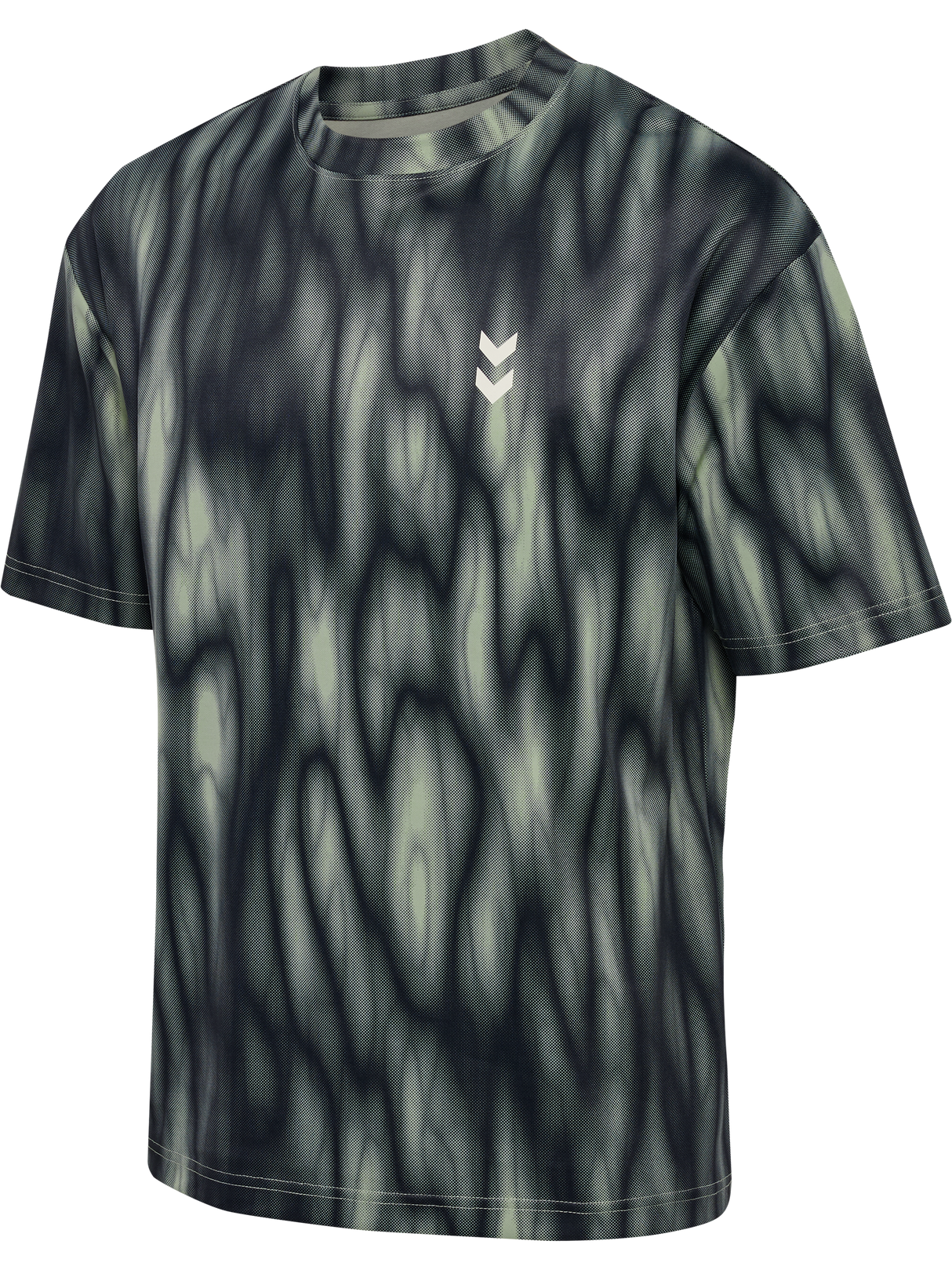 Hummel Men's Hiit All Over Print Loose Short Sleeve T-Shirt 230129-1