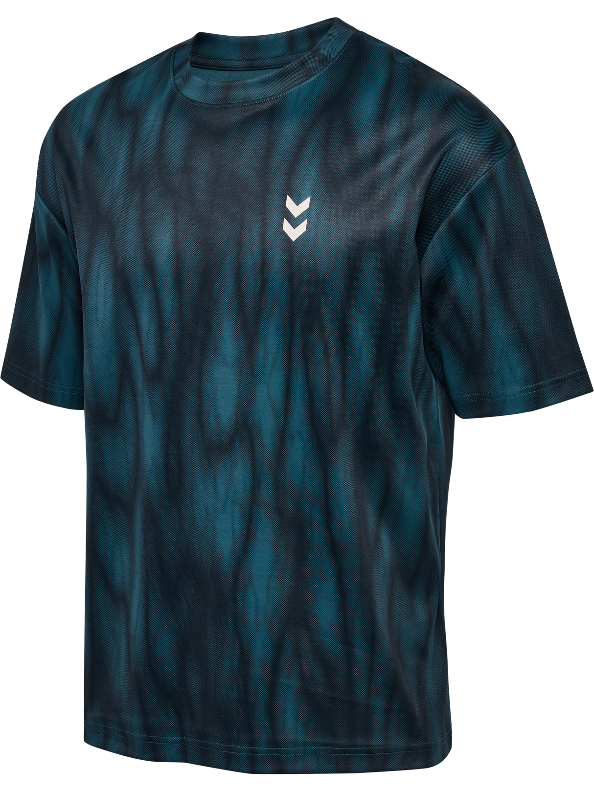 Hummel Men's Hiit All Over Print Loose Short Sleeve T-Shirt 230129-1