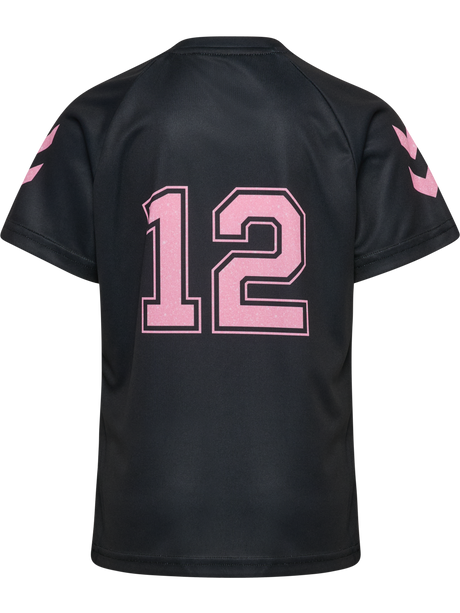 Hummel Youth Shimmer Short Sleeve Jersey T-Shirt 228564-2