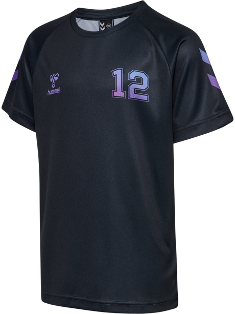 Hummel Youth Shimmer Short Sleeve Jersey T-Shirt 228564-1