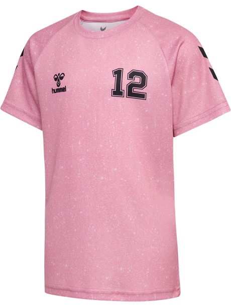 Hummel Youth Shimmer Short Sleeve Jersey T-Shirt 228564-1