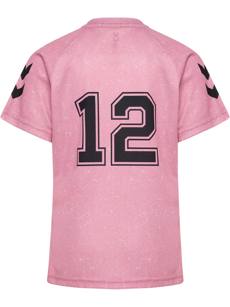 Hummel Youth Shimmer Short Sleeve Jersey T-Shirt 228564-2