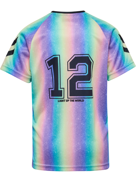 Hummel Youth Shimmer Short Sleeve Jersey T-Shirt 228564-2