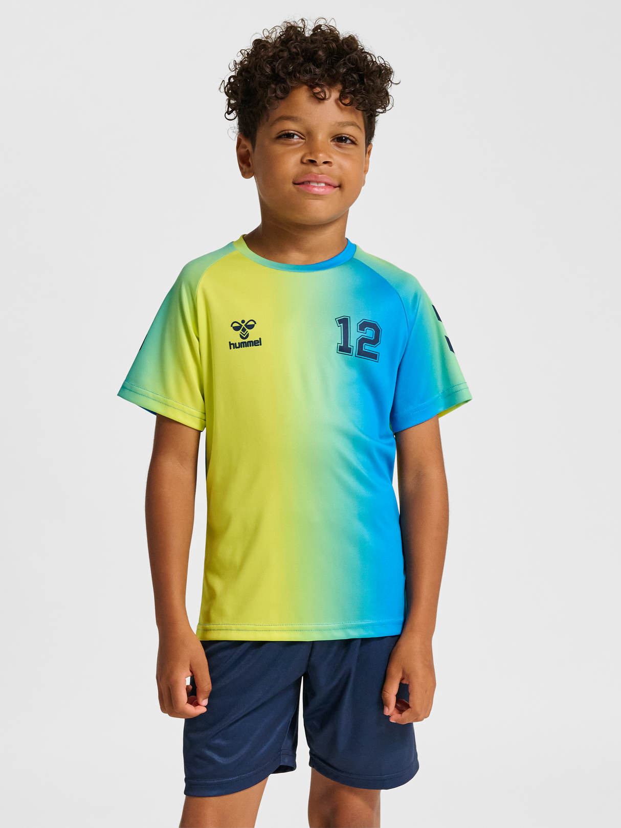 Hummel Youth Shimmer Short Sleeve Jersey T-Shirt 228564-5