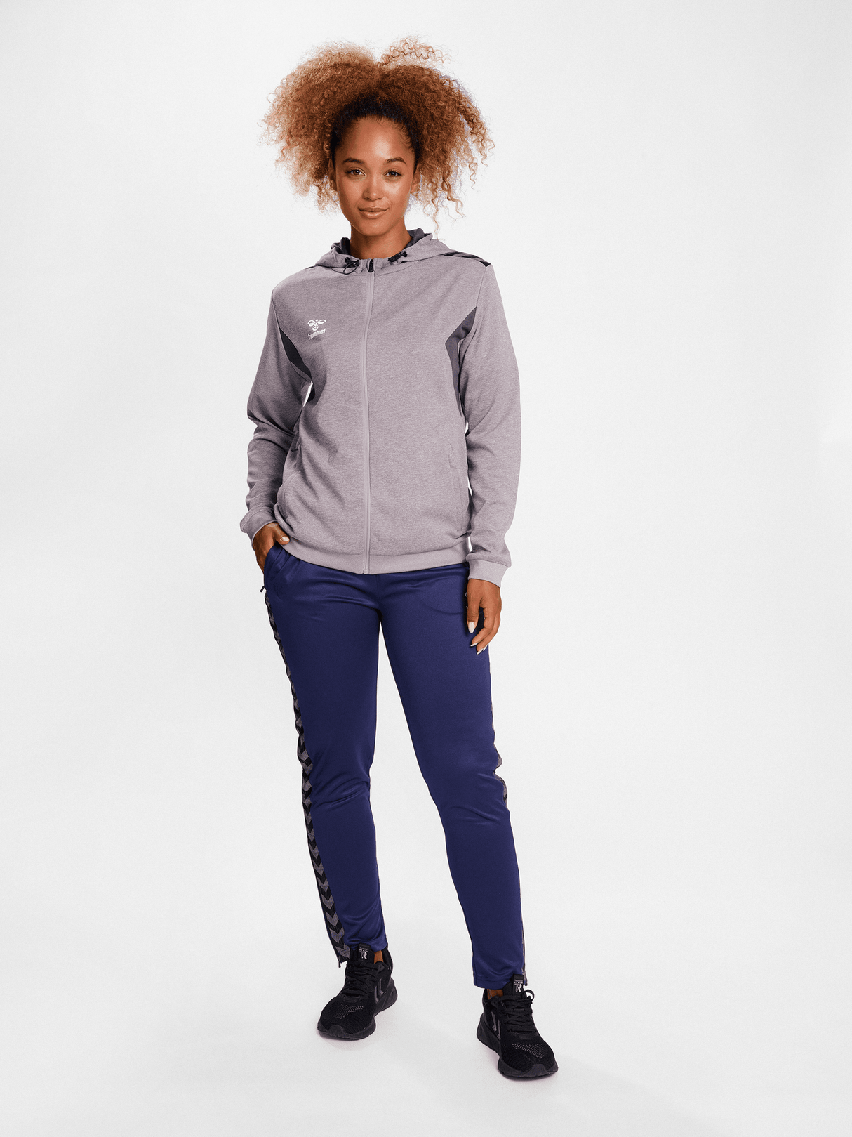 Hummel Women's Authentic Soccer Zip Hoodie 219981-5