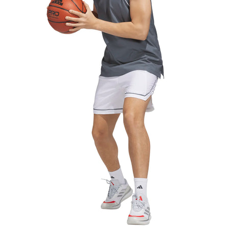 adidas Men's Game Elite Basketball Shorts-4
