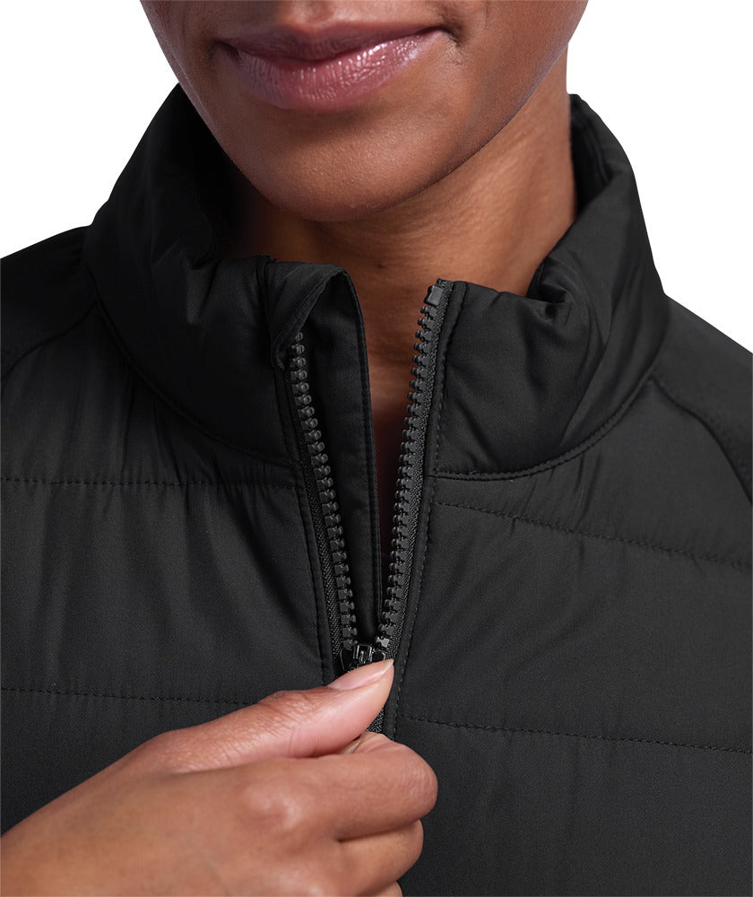 Charles River Women's Lotus Hybrid Puffer Jacket-5