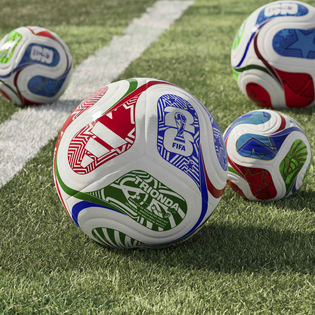 adidas FIFA World Cup 26 Trionda Club Ball-5