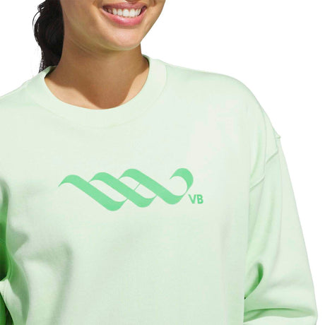 adidas Women's LOVB City Graphics Pullover Crew-6