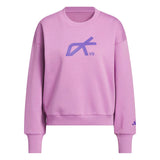 adidas Women's LOVB City Graphics Pullover Crew-1