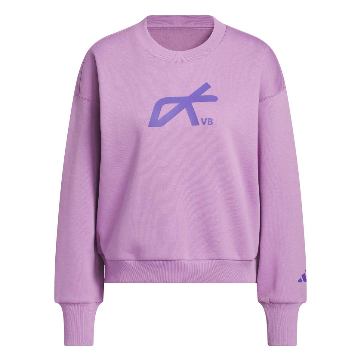 adidas Women's LOVB City Graphics Pullover Crew-2