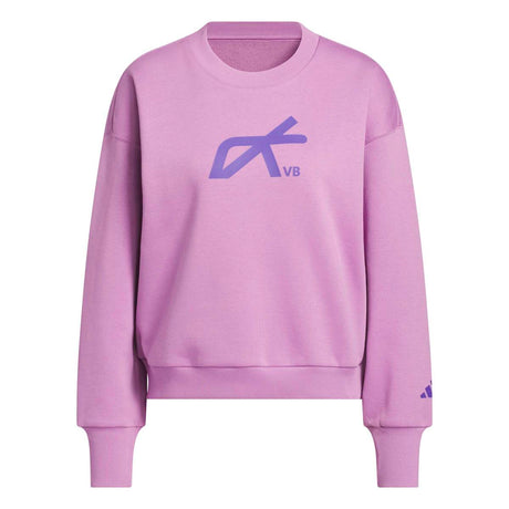 adidas Women's LOVB City Graphics Pullover Crew-2