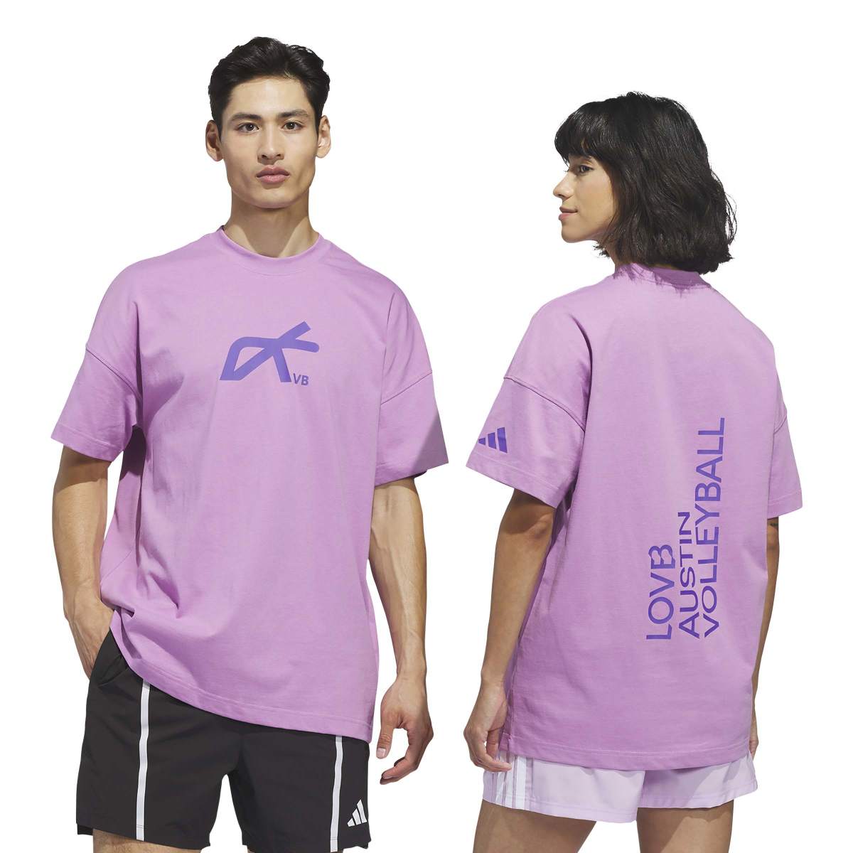 adidas Unisex LOVB City Graphics T-Shirt-8