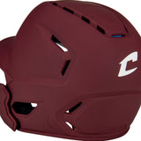 Champro HXE Matte Baseball Helmet with Jaw Guard-2