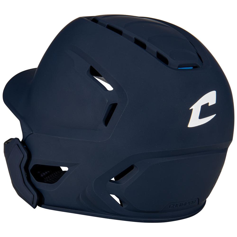 Champro HXE Matte Baseball Helmet with Jaw Guard-2