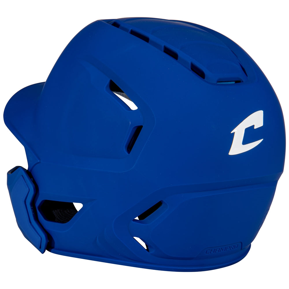 Champro HXE Matte Baseball Helmet with Jaw Guard-2