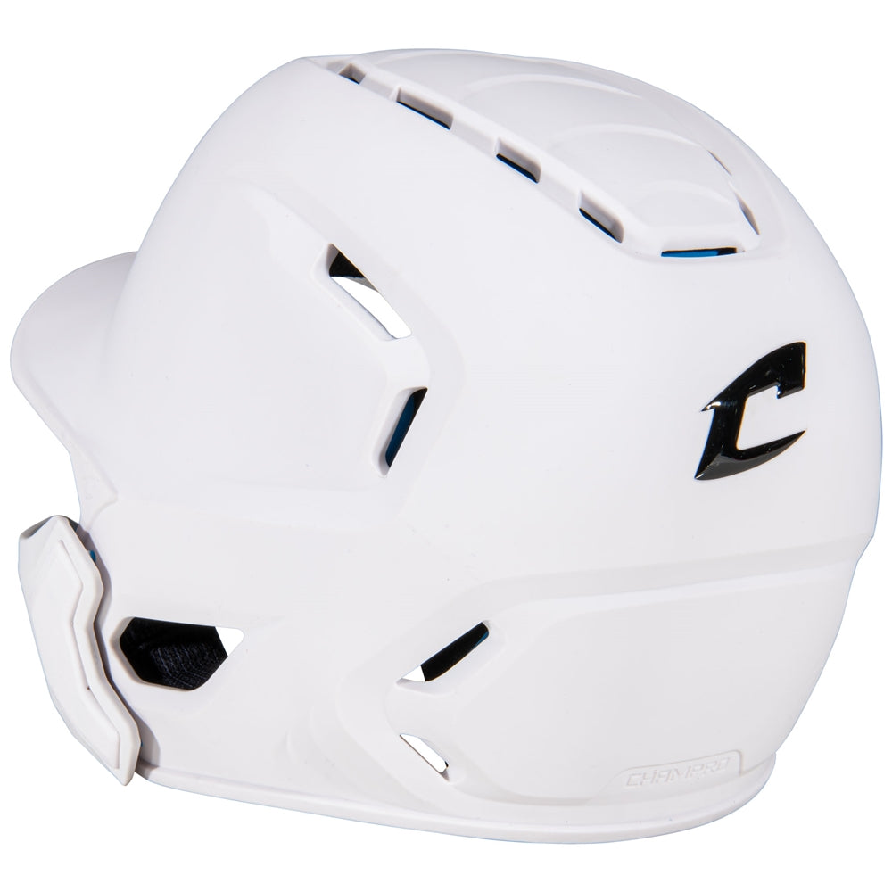 Champro HXE Matte Baseball Helmet with Jaw Guard-2