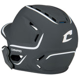 Champro HXE Matte Baseball Batting Helmet with Jaw Guard-2