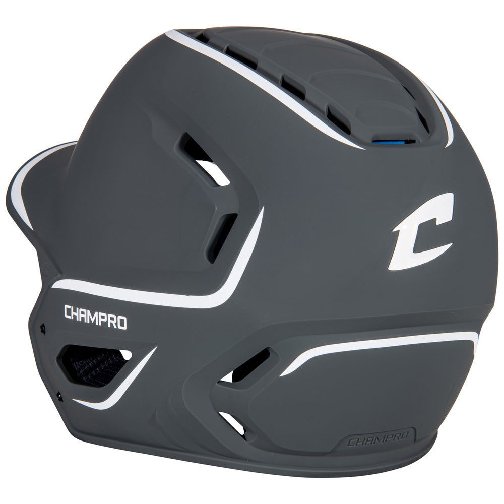 Champro HXE Two-Tone Matte Baseball Batting Helmet-2