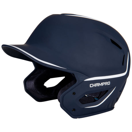 Champro HXE Two-Tone Matte Baseball Batting Helmet-1