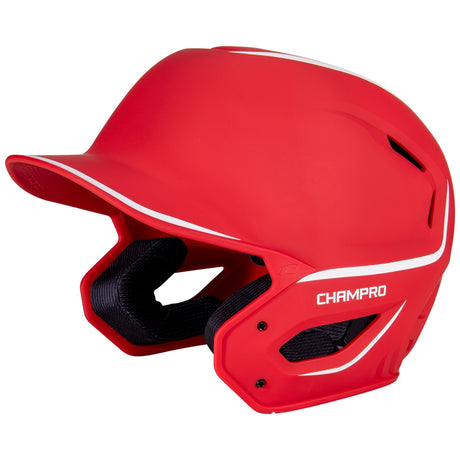 Champro HXE Two-Tone Matte Baseball Batting Helmet-1