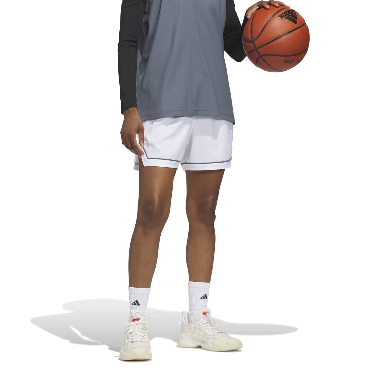 adidas Women's Game Elite Basketball Shorts-5